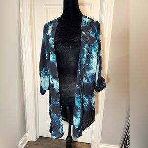 NWT Rock & Republic Zip Front Tunic